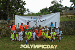 Hockey celebrates Olympic Day worldwide