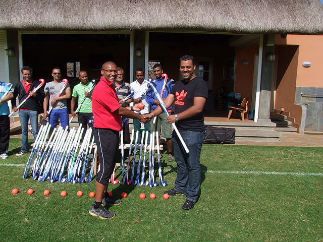 Fabrice Salai, French coach from La Reunion Island, facilitated this coaching course