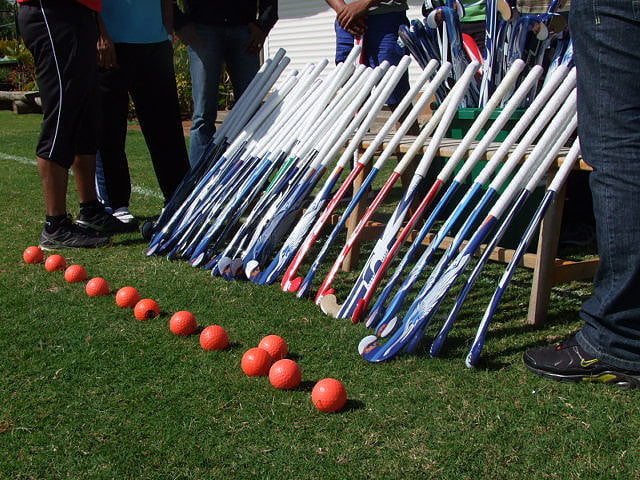 Coaching course and equipment for Mauritius, September 2014