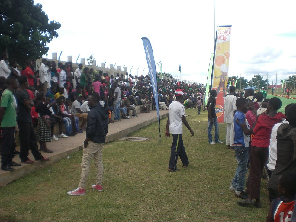 Youth Olympic Games Qualifiers-March 2014-Crowd around the pitch