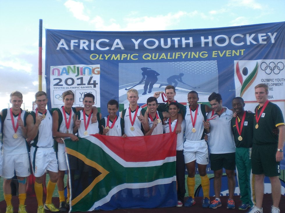 Youth Olympic Games Qualifiers-March 2014- South African team-Winners of the tournament