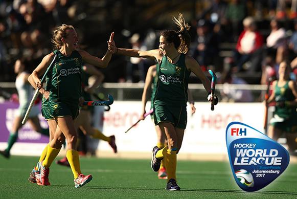 South Africa women achieved World Cup qualification on Day 13 in Johannesburg. Copyright: FIH / Getty Images