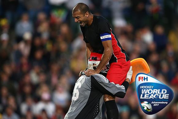 Egypt kept alive hopes of reaching the competition quarter-finals with a narrow win over hosts South Africa. Copyright: FIH / Getty Images