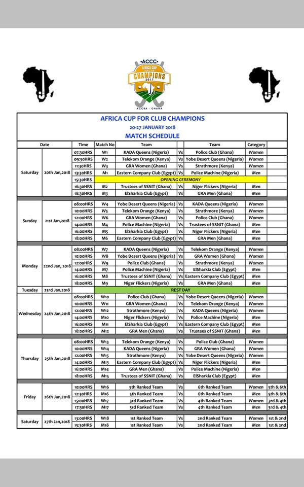 Match Schedule