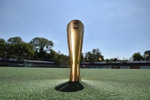 #FIHProLeague: 48.5cm, 7kg and gold-plated brass: the FIH Pro League trophy is born!