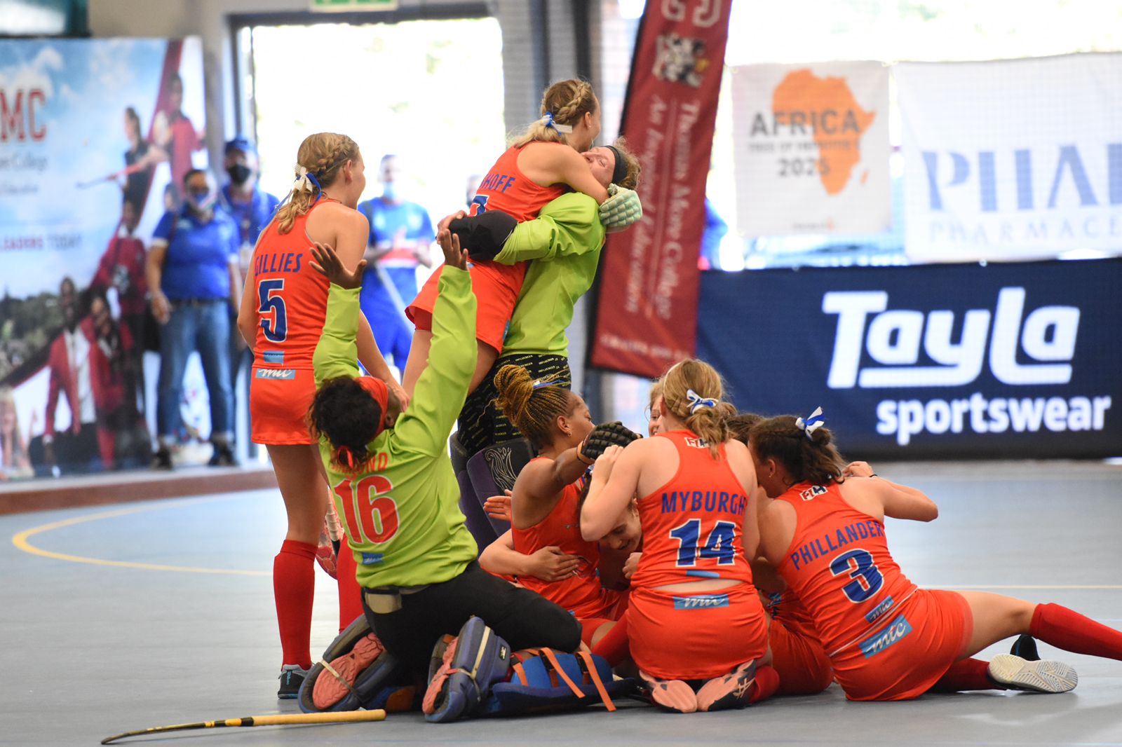 IAC 2021 – Namibia Women take Gold at the Indoor Africa Cup