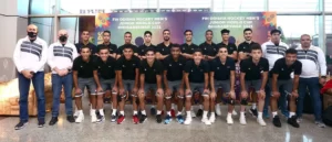 Team Egypt arrive in Bhubaneswar for the FIH Odisha Hockey Men's Junior World Cup Bhubaneswar 2021