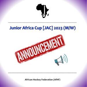 Hosting Announcement: JUNIOR AFRICA CUP [JAC] 2023 (M/W) | 12 - 19 March 2023, Ismailia - Egypt