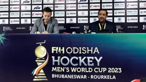 FIH President press conference in Rourkela – Excerpts