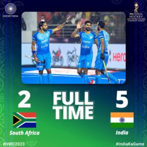 Hockey World Cup: India beat South Africa, finish joint 9th, lowest ever by a host nation