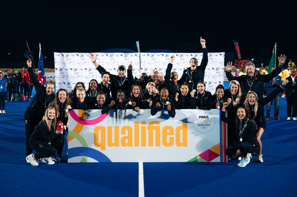 sa women large - AHF: South Africa seal Olympic Games Paris 2024 Qualification - November 5, 2023