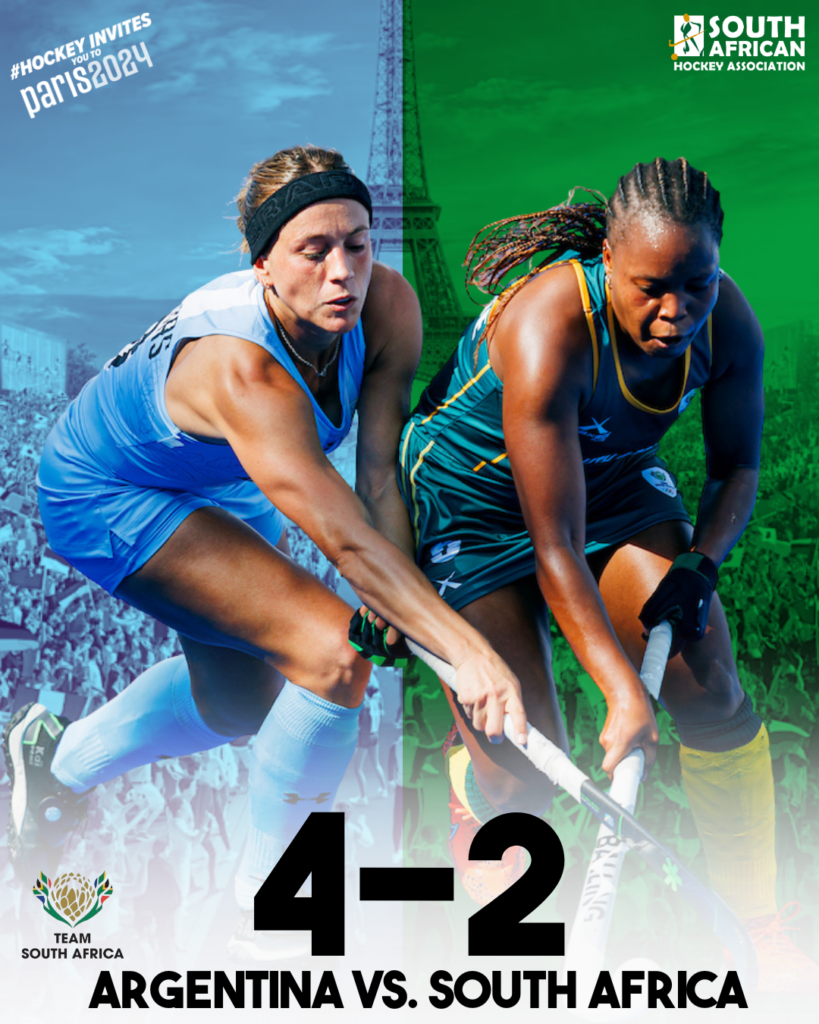 South Africa force Argentina all the way in tense Olympic tussle