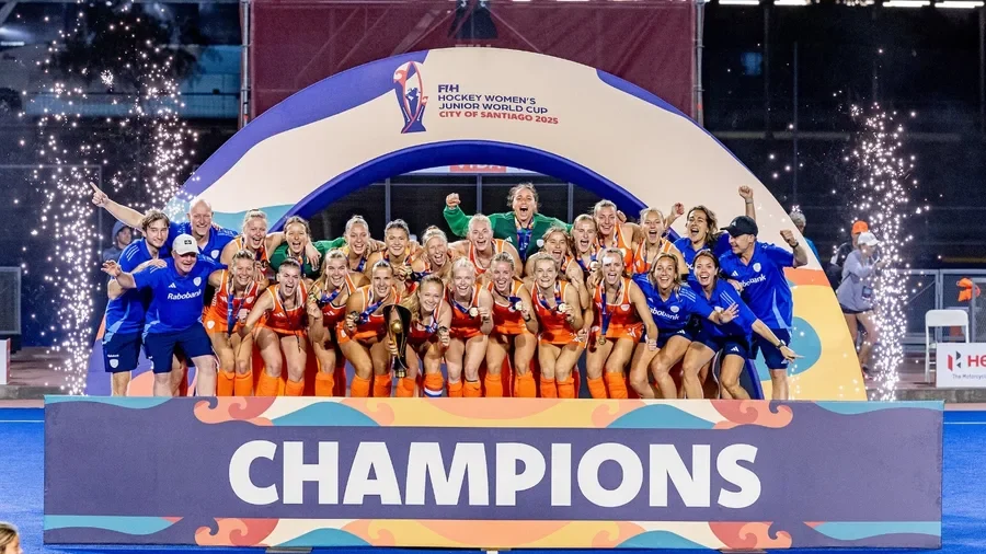 Netherlands seal third consecutive world title at the FIH Hockey Women’s Junior World Cup Santiago 2025 after defeating Argentina in the final