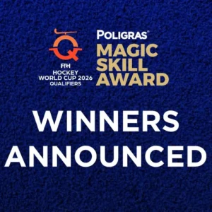FIH reveals winners of World Cup Qualifiers Poligras Awards!