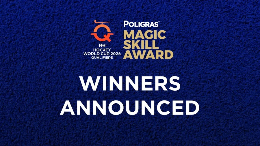 FIH reveals winners of World Cup Qualifiers Poligras Awards!
