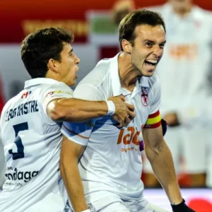Hosts Belgium denied by Spain as semi-final line-up takes shape